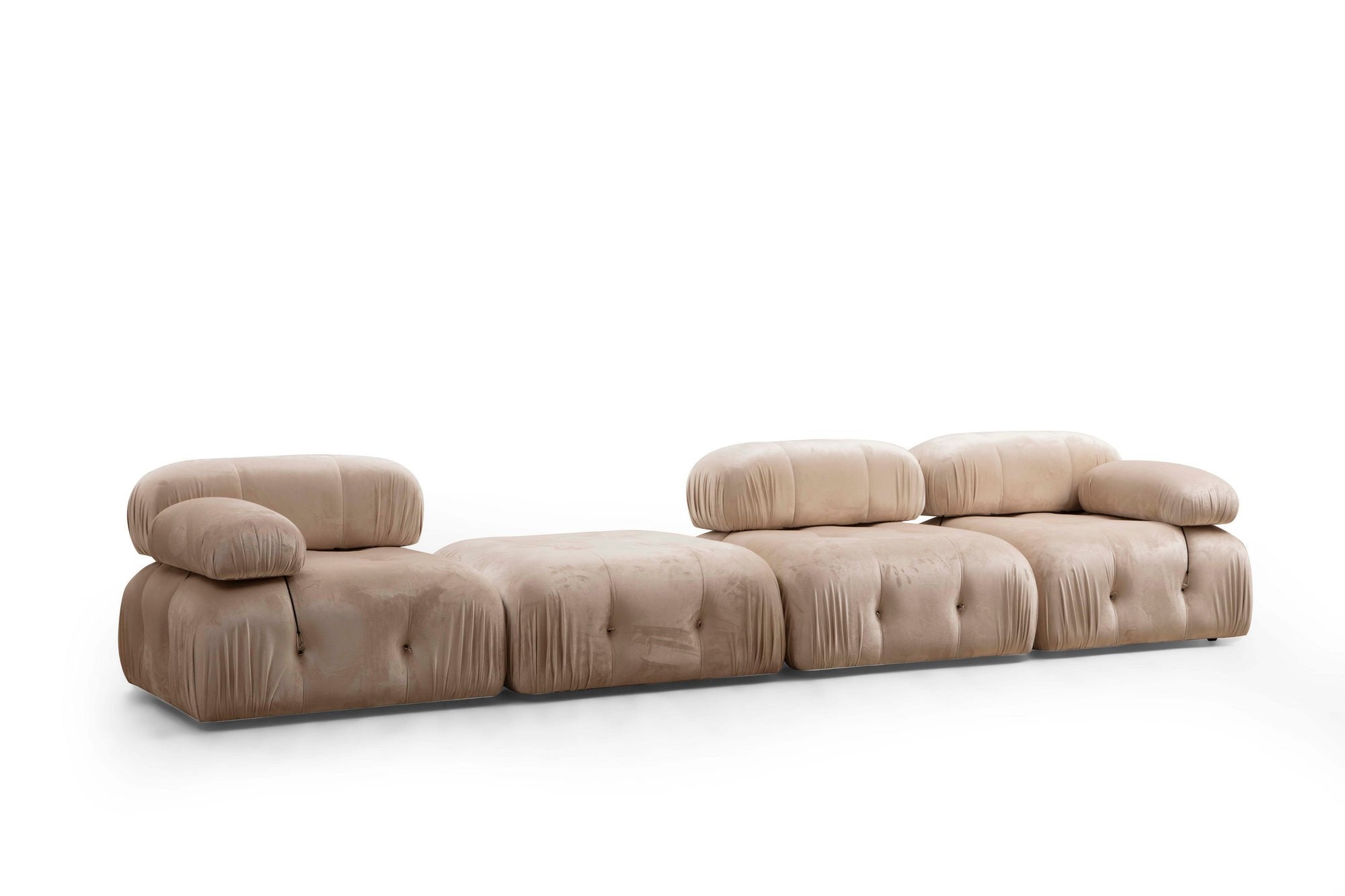 Bubble – Cream L Shape Corner Sofa | Designer Sectional for Living Room