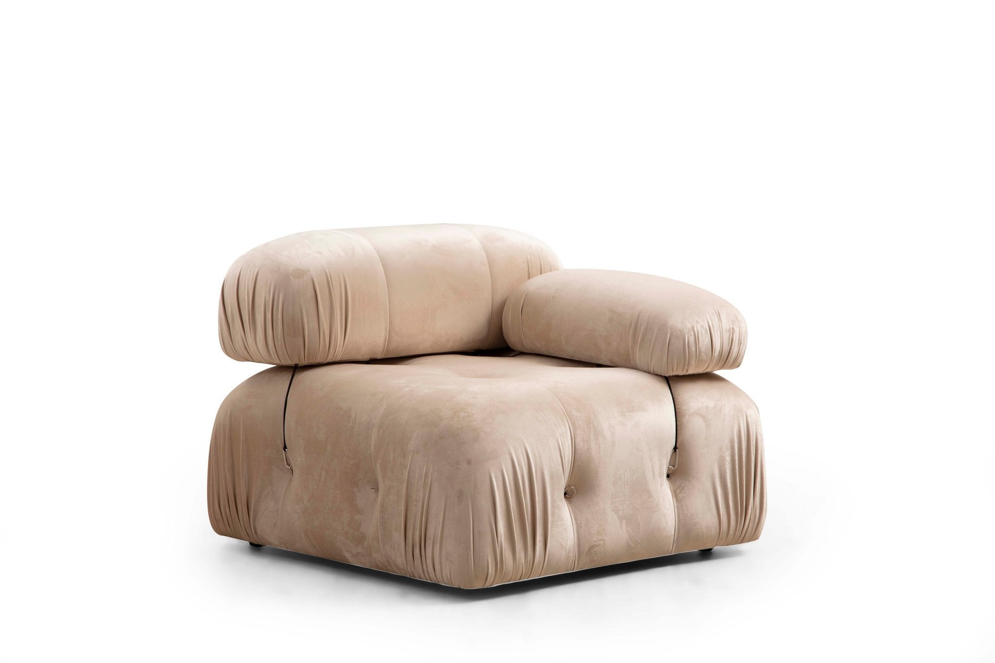 Bubble – Cream L Shape Corner Sofa | Designer Sectional for Living Room