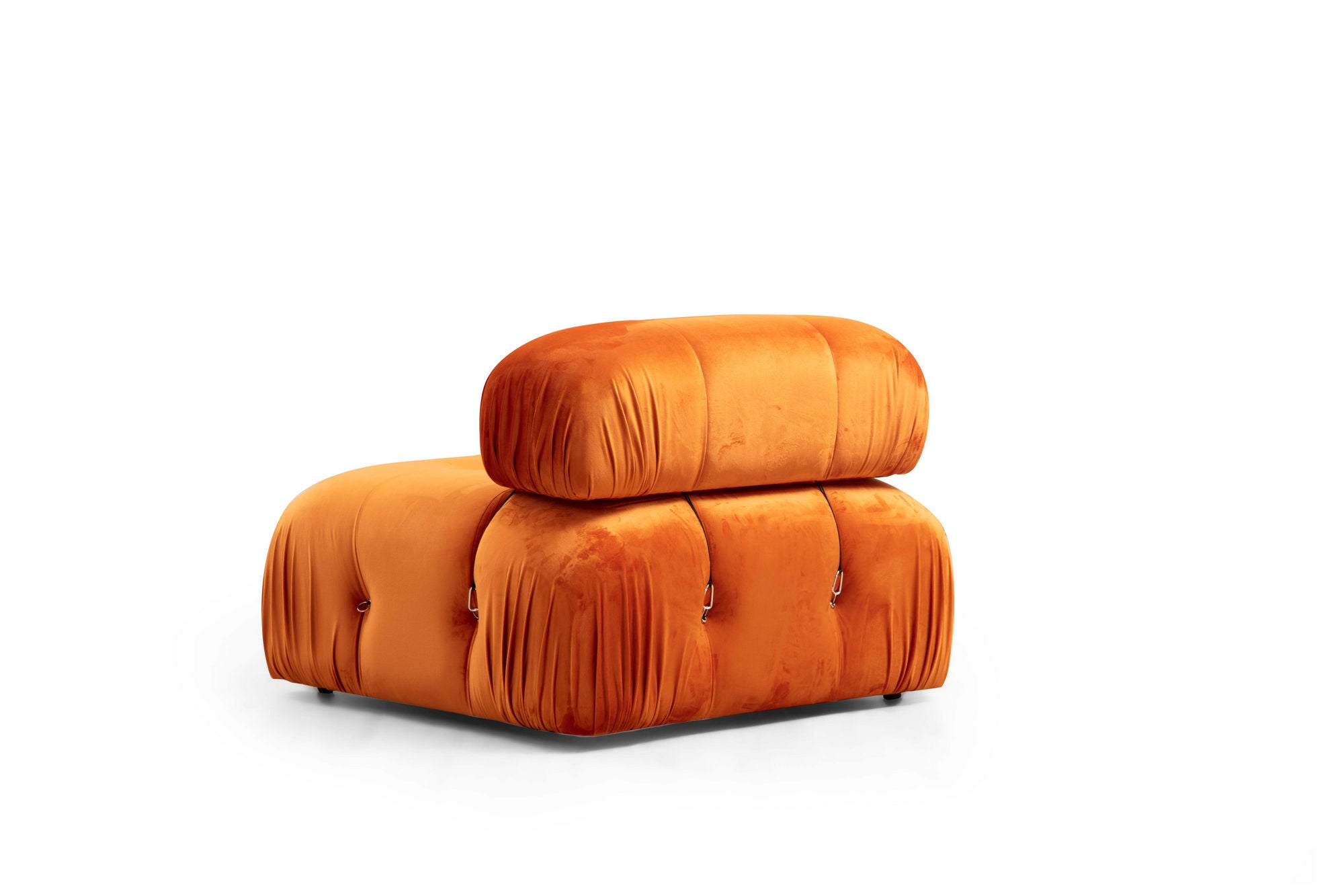 Bubble – Orange L Shape Corner Sofa | Designer Sectional for Living Room