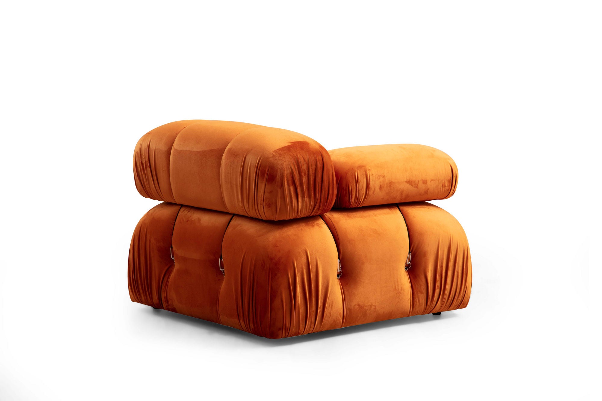 Bubble – Orange L Shape Corner Sofa | Designer Sectional for Living Room
