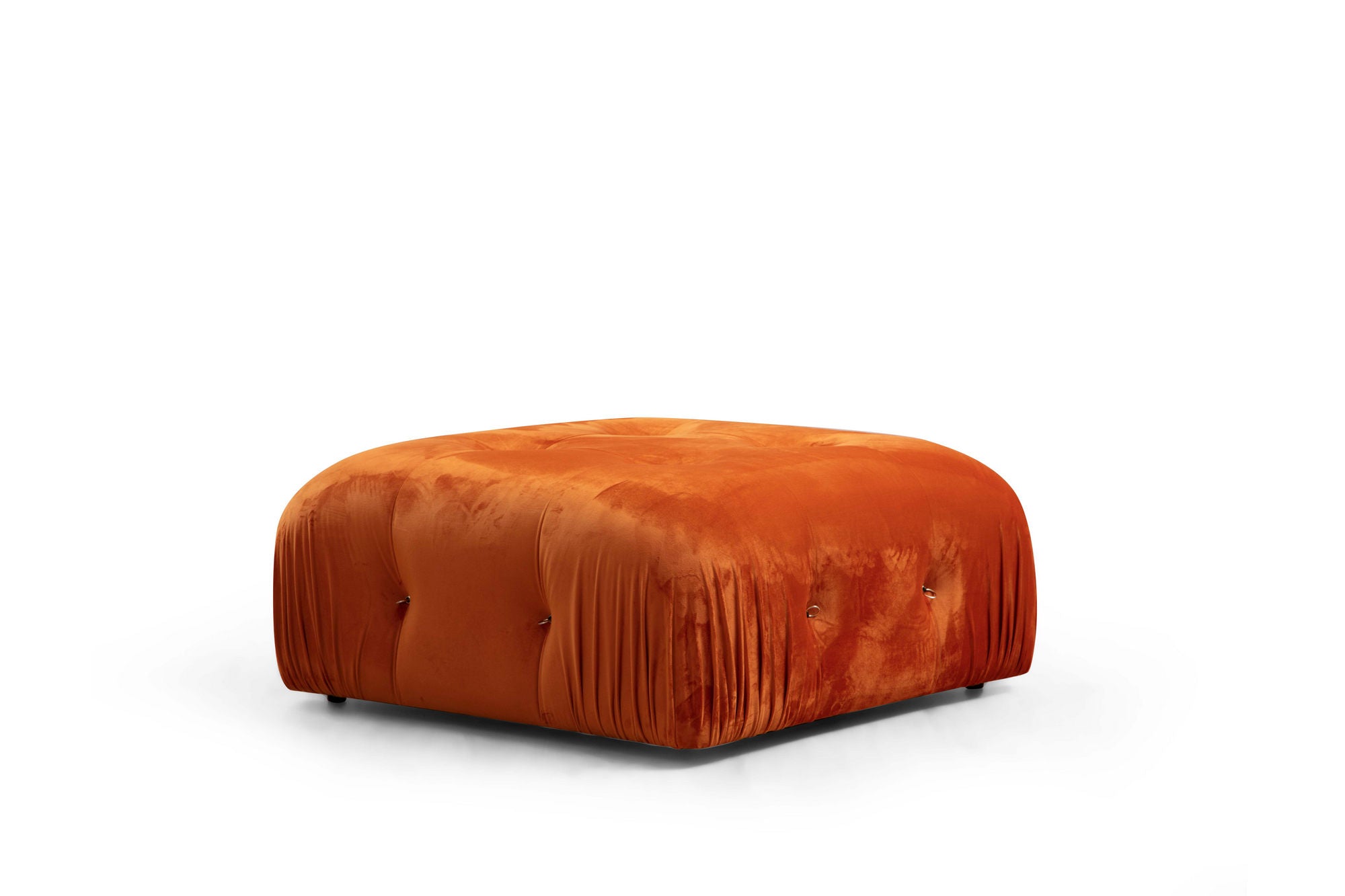 Bubble – Orange L Shape Corner Sofa | Designer Sectional for Living Room