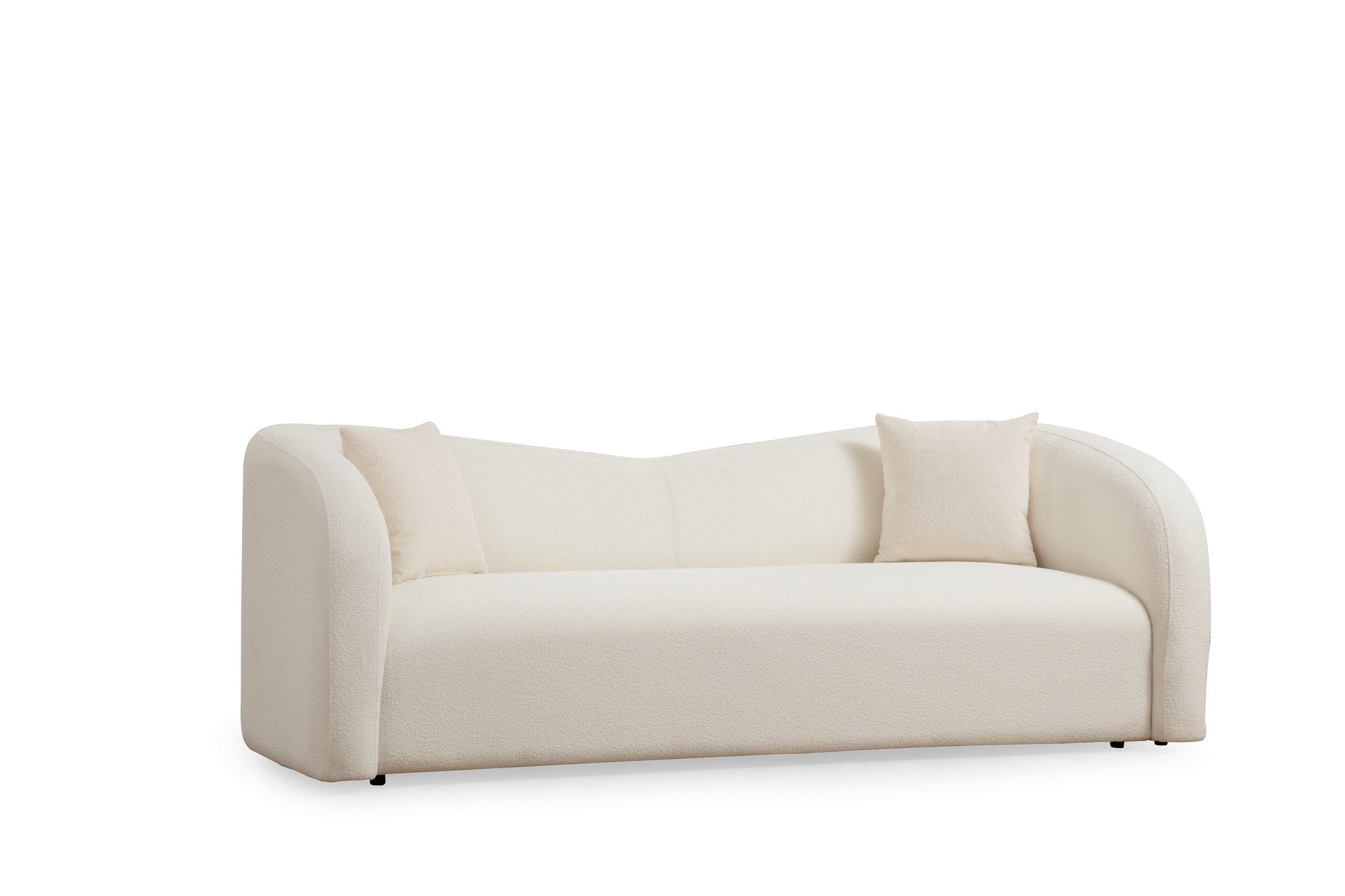 Asos Modern 3 Seater Sofa- cream fabric | Original Modern sofa