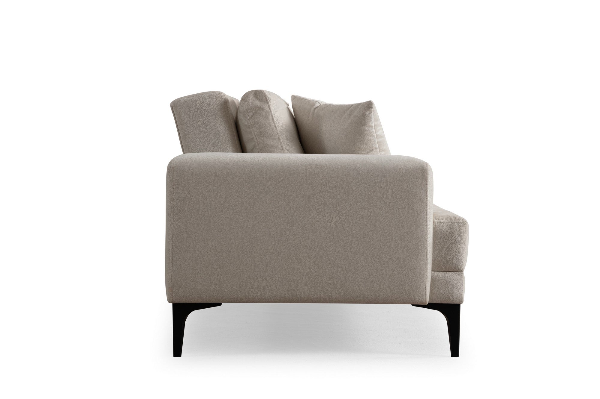 Astana  Ecru 3 Seater Sofa | Comfortable Modern Couch