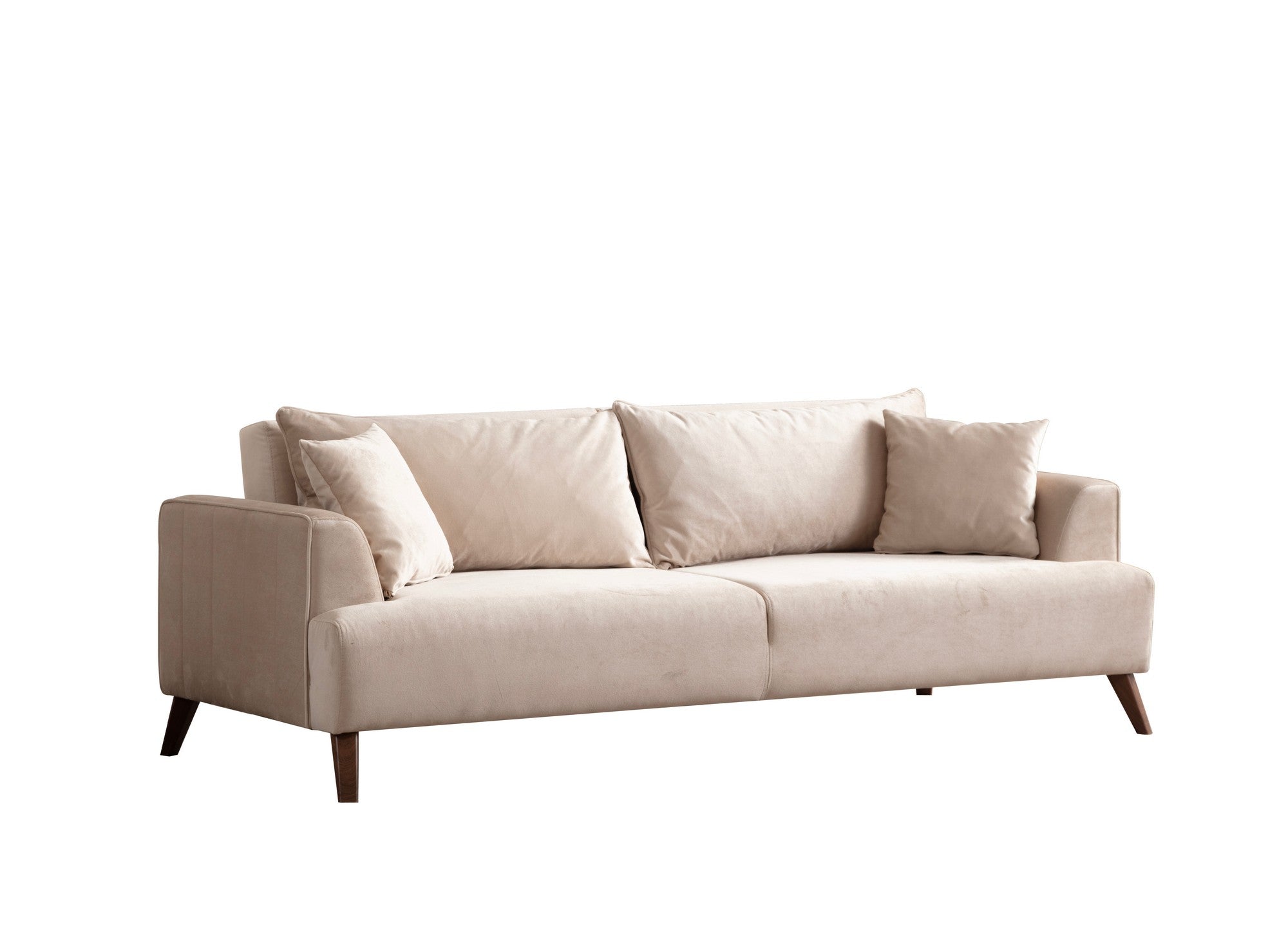 Buhara – Ecru 3 Seater Sofa | Comfortable  Couch for Family