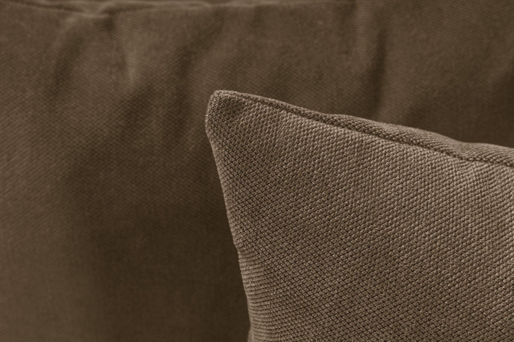 Sora – Brown L Shape Corner Sofa | Designer Sectional for Living Room