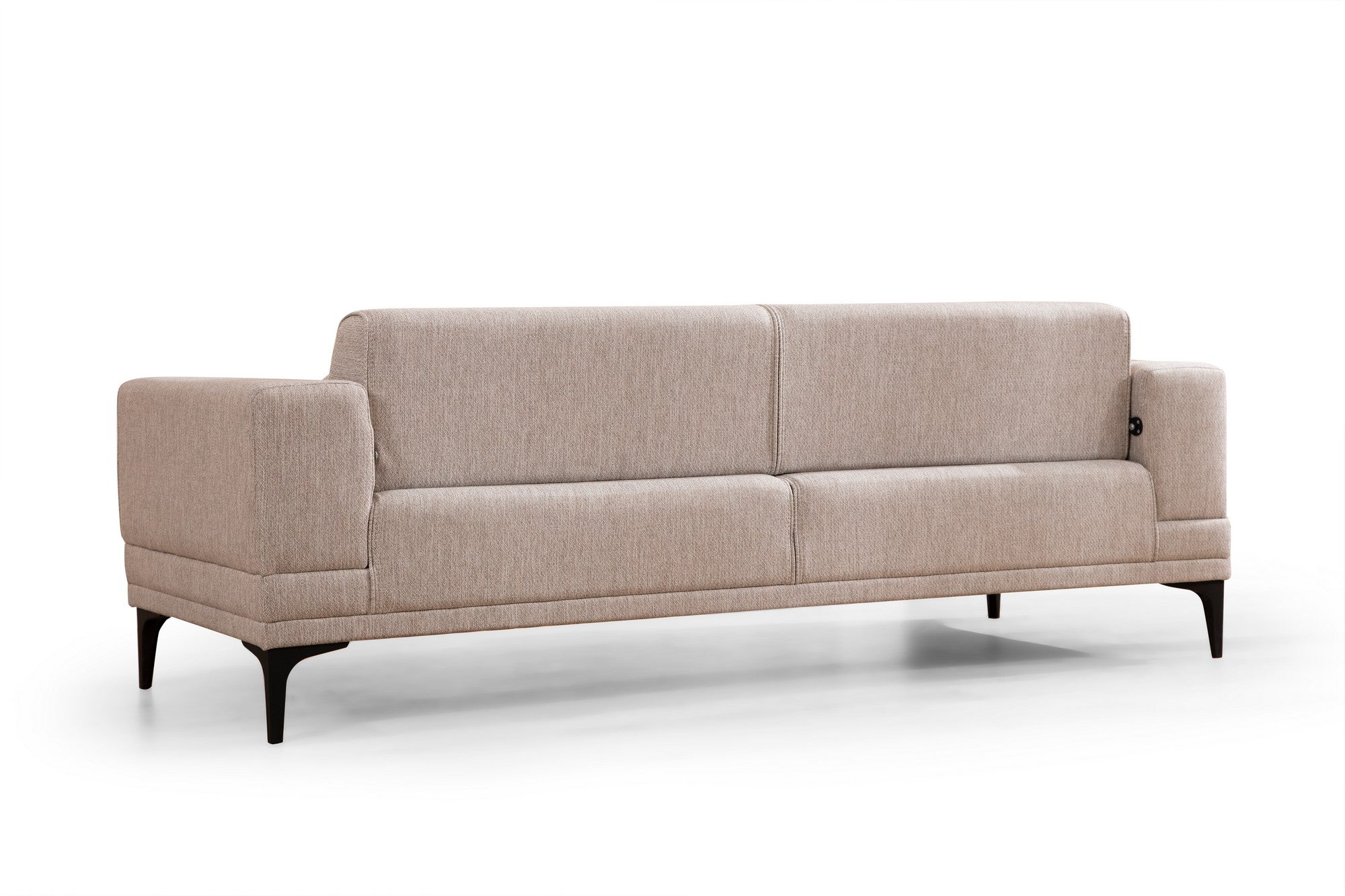 Horizon - Light Brown 3-Seater Sofa - Light brown