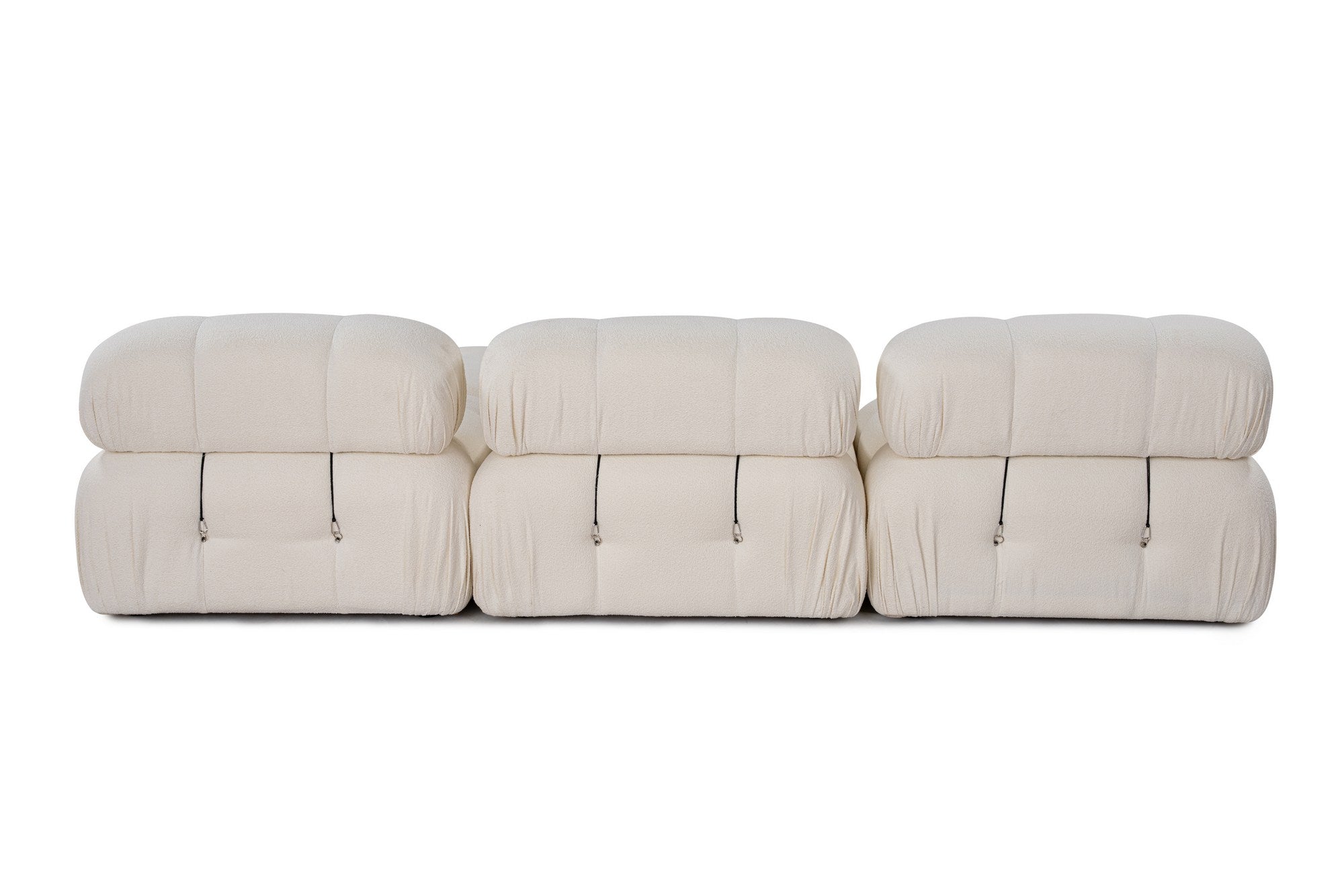 Bubble – White L Shape Corner Sofa | Designer Sectional for Living Room