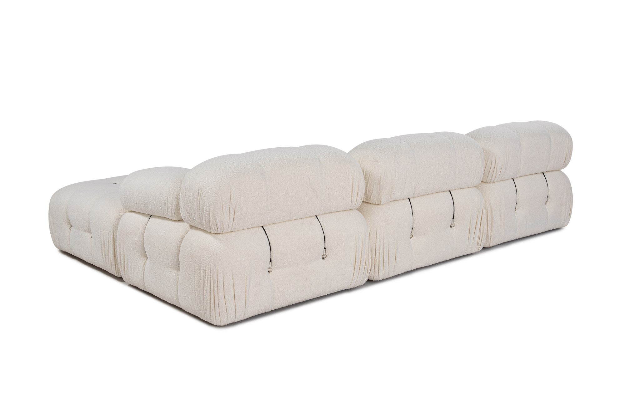 Bubble – White L Shape Corner Sofa | Designer Sectional for Living Room