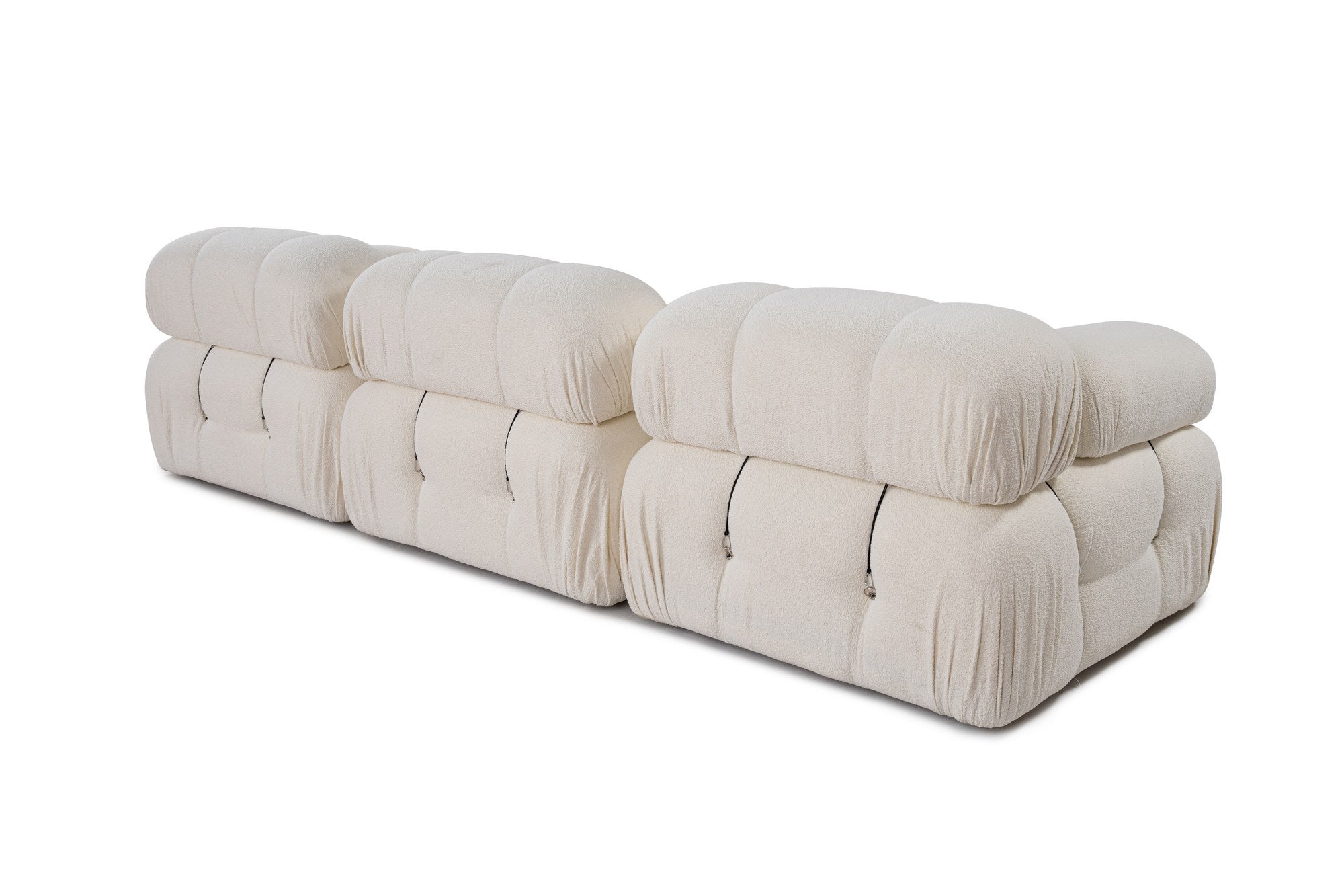 Bubble – White L Shape Corner Sofa | Designer Sectional for Living Room