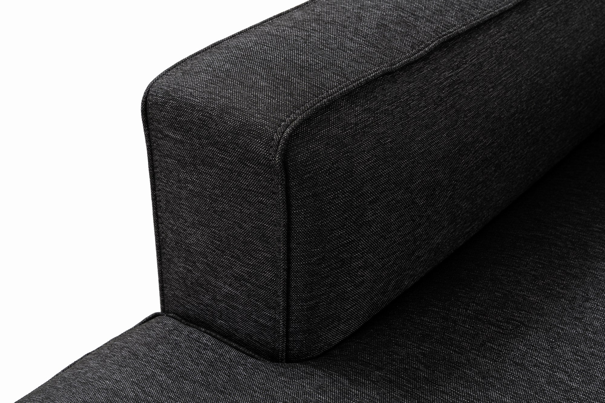 Mora – Anthracite L Shape Corner Sofa | Designer Sectional for Living Room