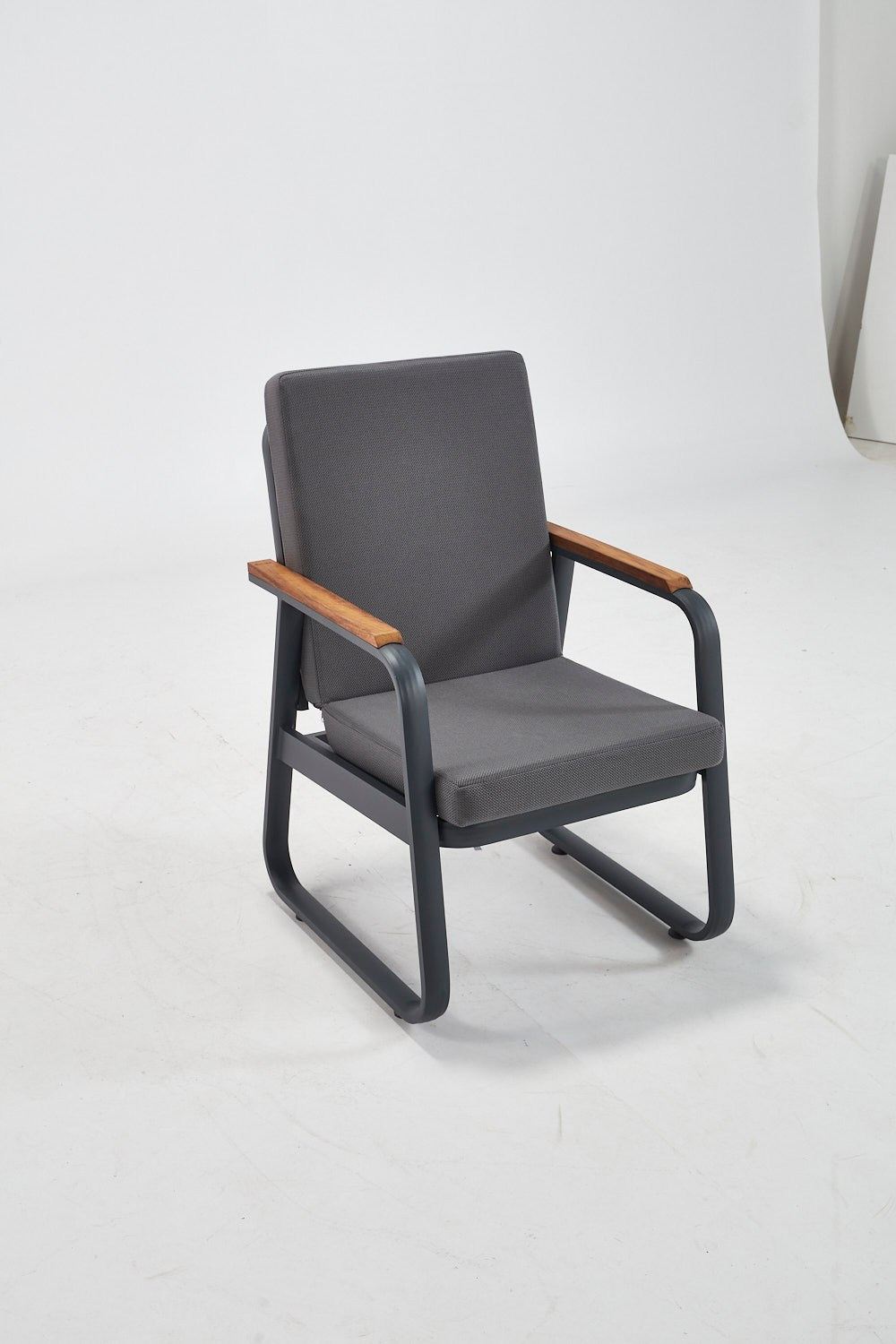 Bella Aluminium Garden Chair in Wooden – product image 1
