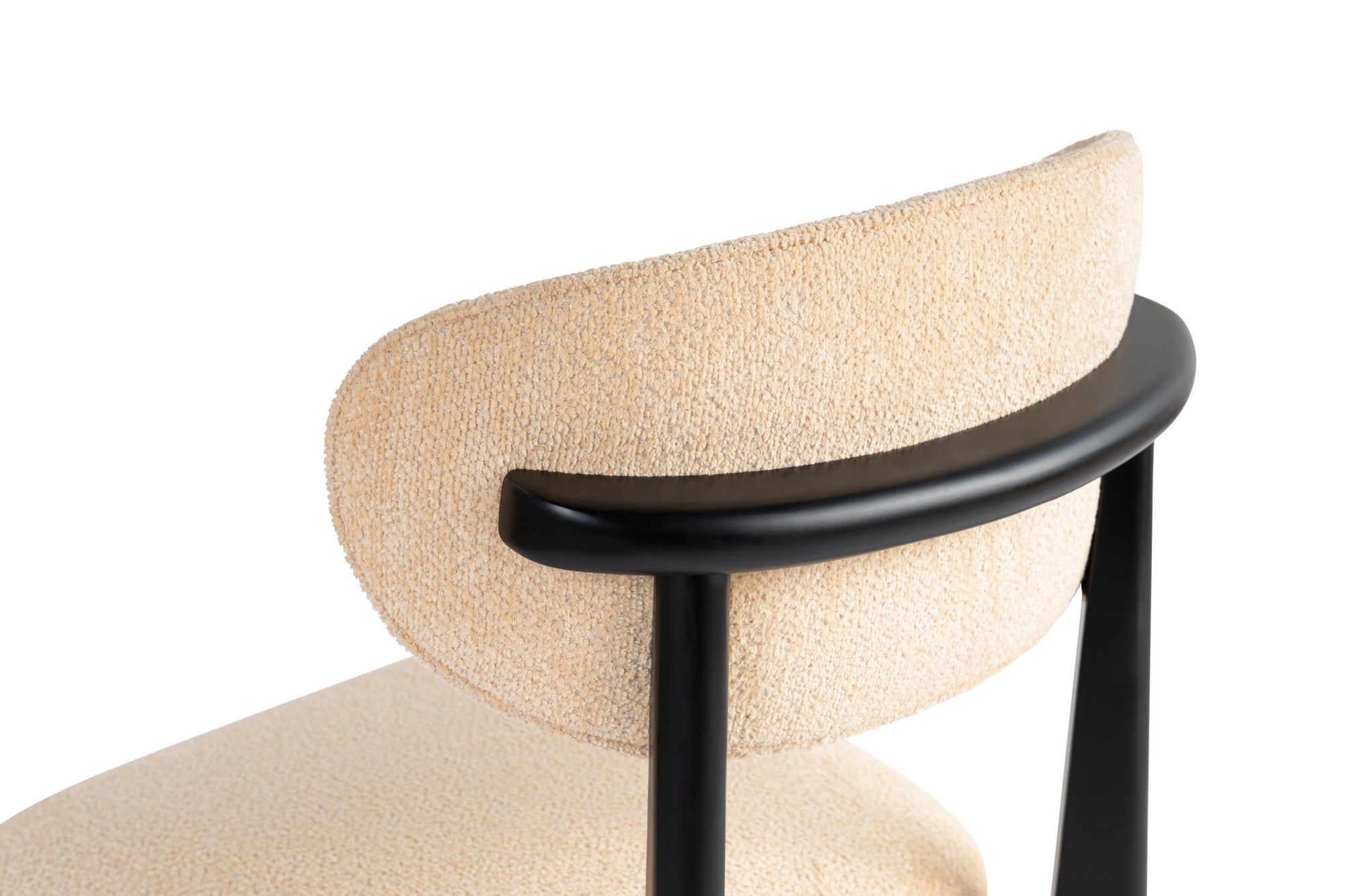 Set of 2 Lionte Dining Chairs in Beige and Black – product image 5