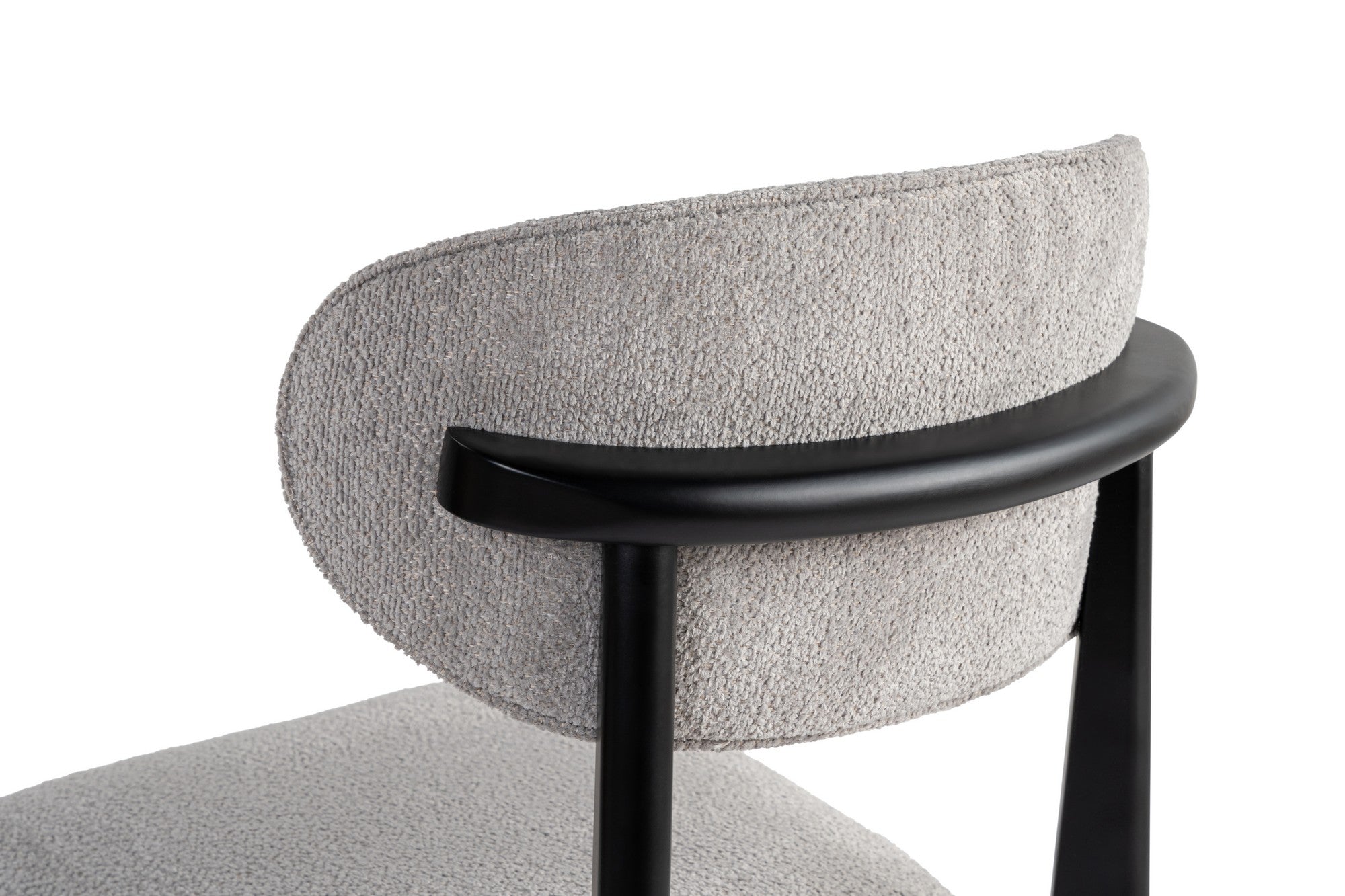 Set of 2 Lionte Dining Chairs in Grey and Black – product image 5