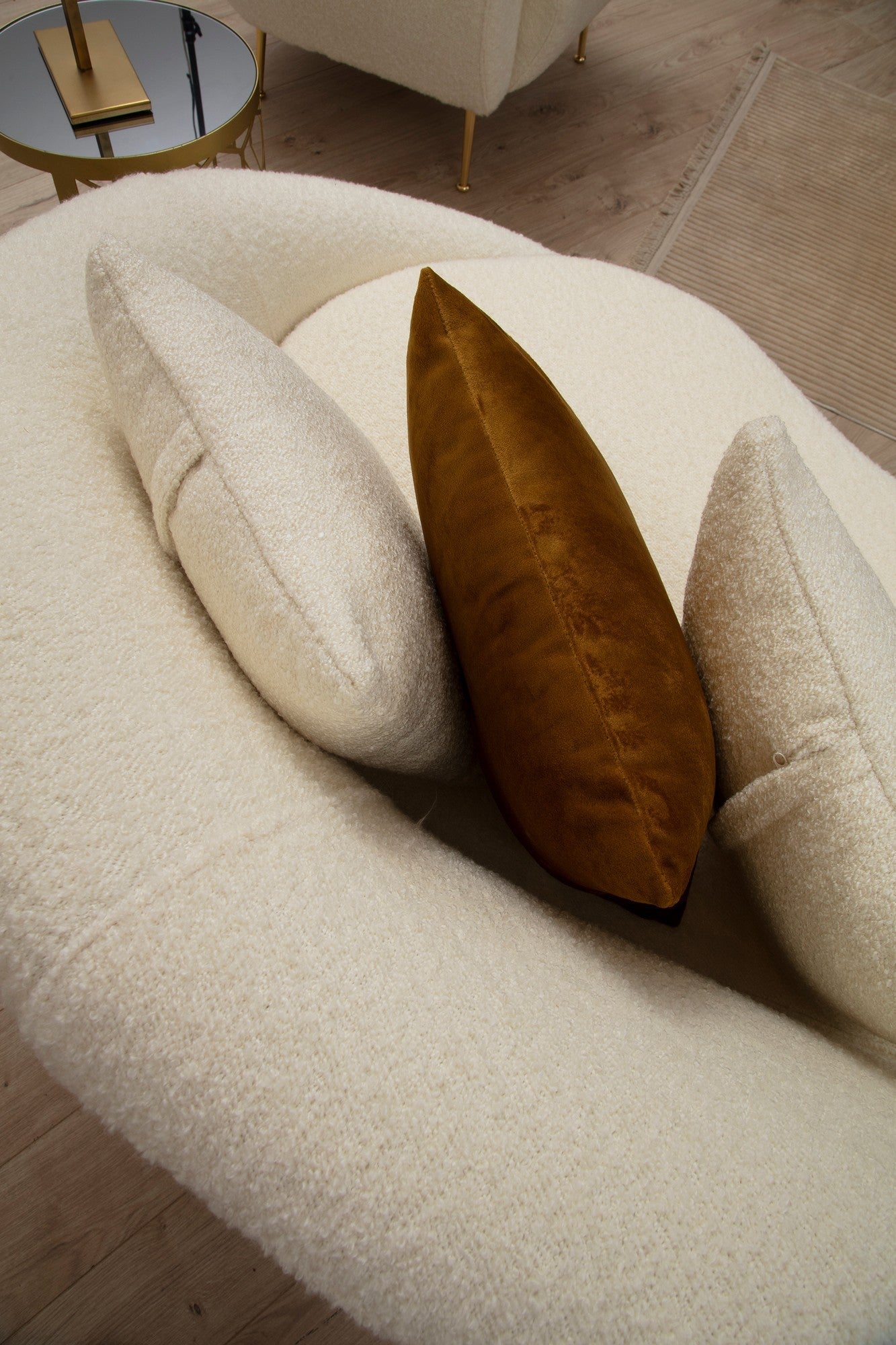 Eses  Curved 3 Seater Sofa | Elegant comfortable sofa