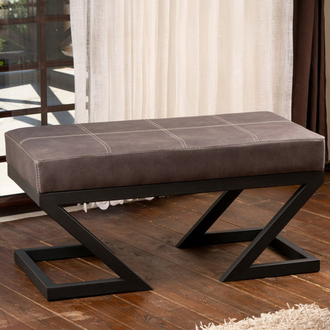 Ago  | Anthracite Pouffe – Modern Upholstered Ottoman