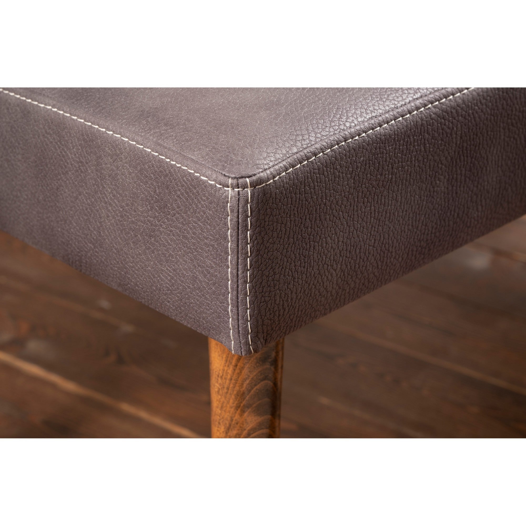 Urga -  | Anthracite Pouffe – Modern Upholstered Ottoman