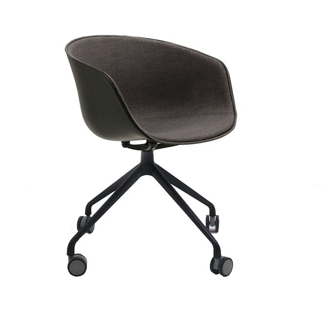 Urban office chair - plastic and fabric 