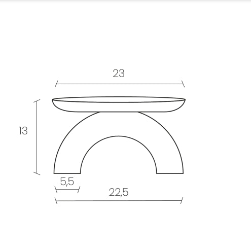 Hanging shelf POPYPLATE - Mlle JO