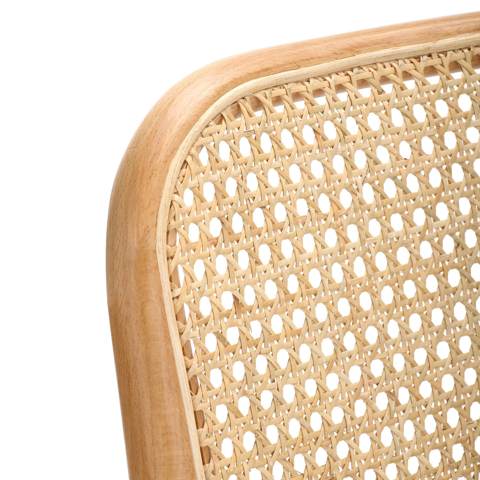 Chaise de bar vintage cannage  Lidia