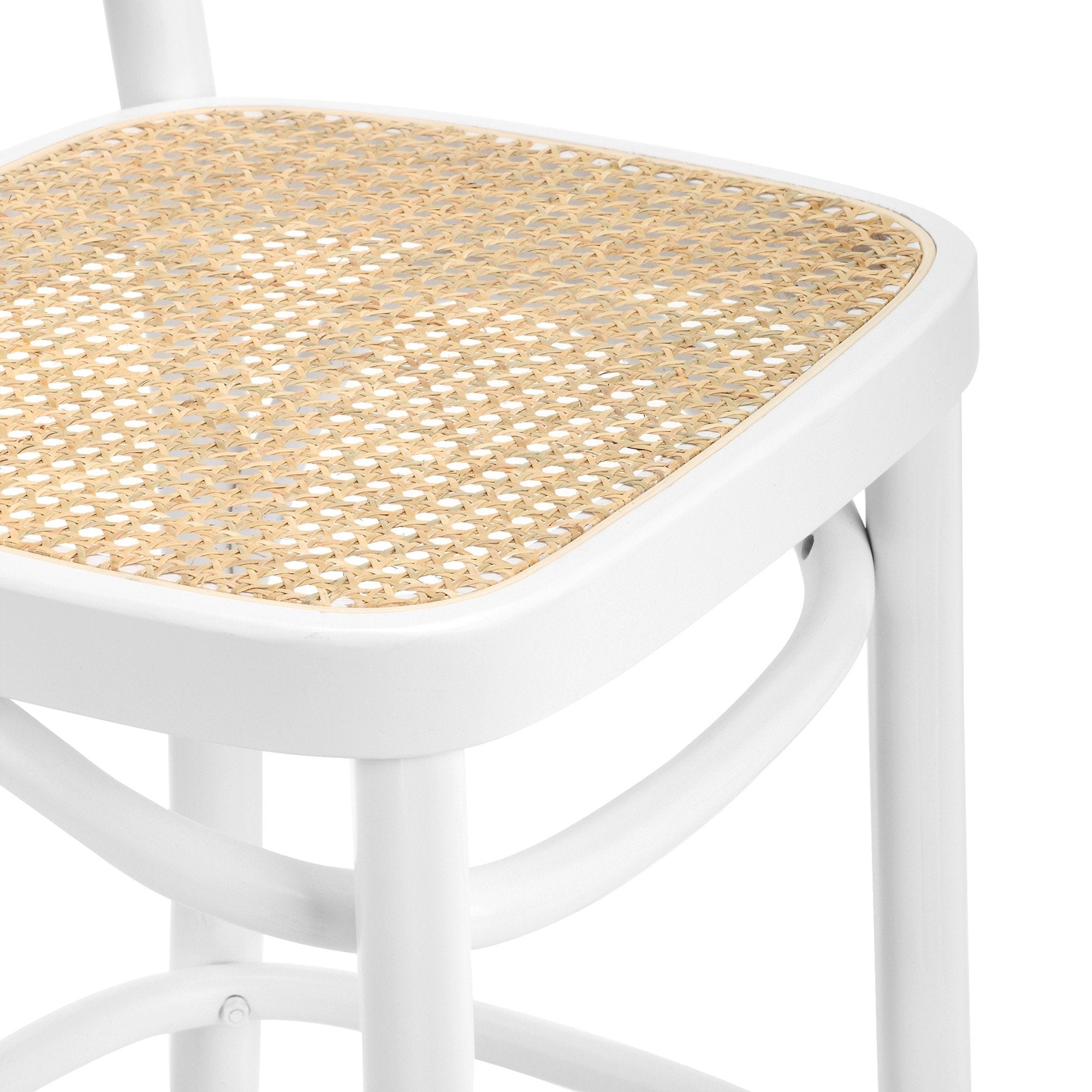 Chaise de bar vintage cannage  Lidia