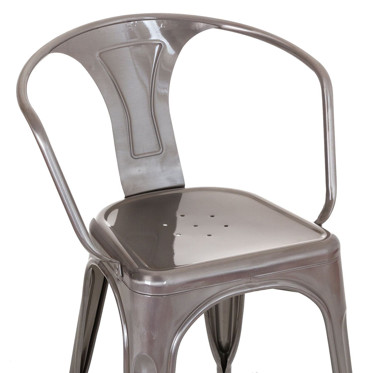 LIX chair with armrests