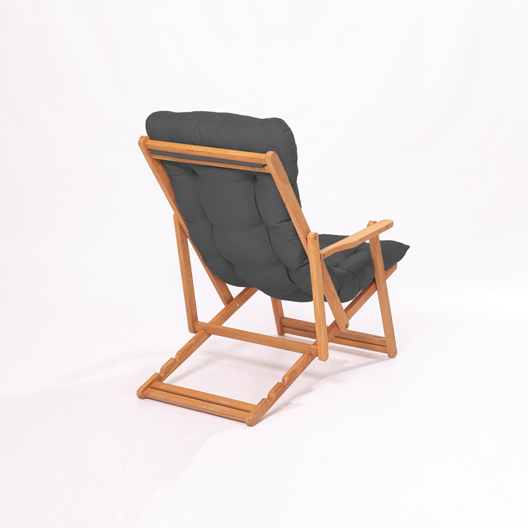 My008 Beech Wood Garden Chair in Grey and Natural – product image 6