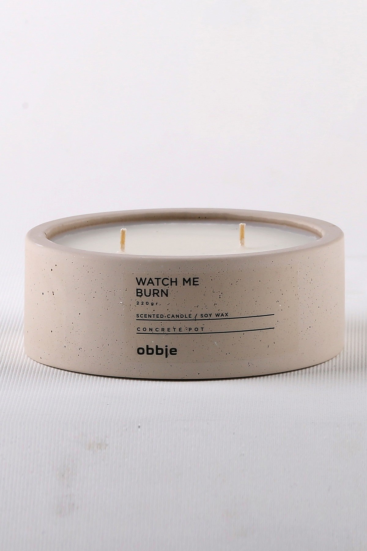 Decorative Candle CONCRETE | 665CST1101