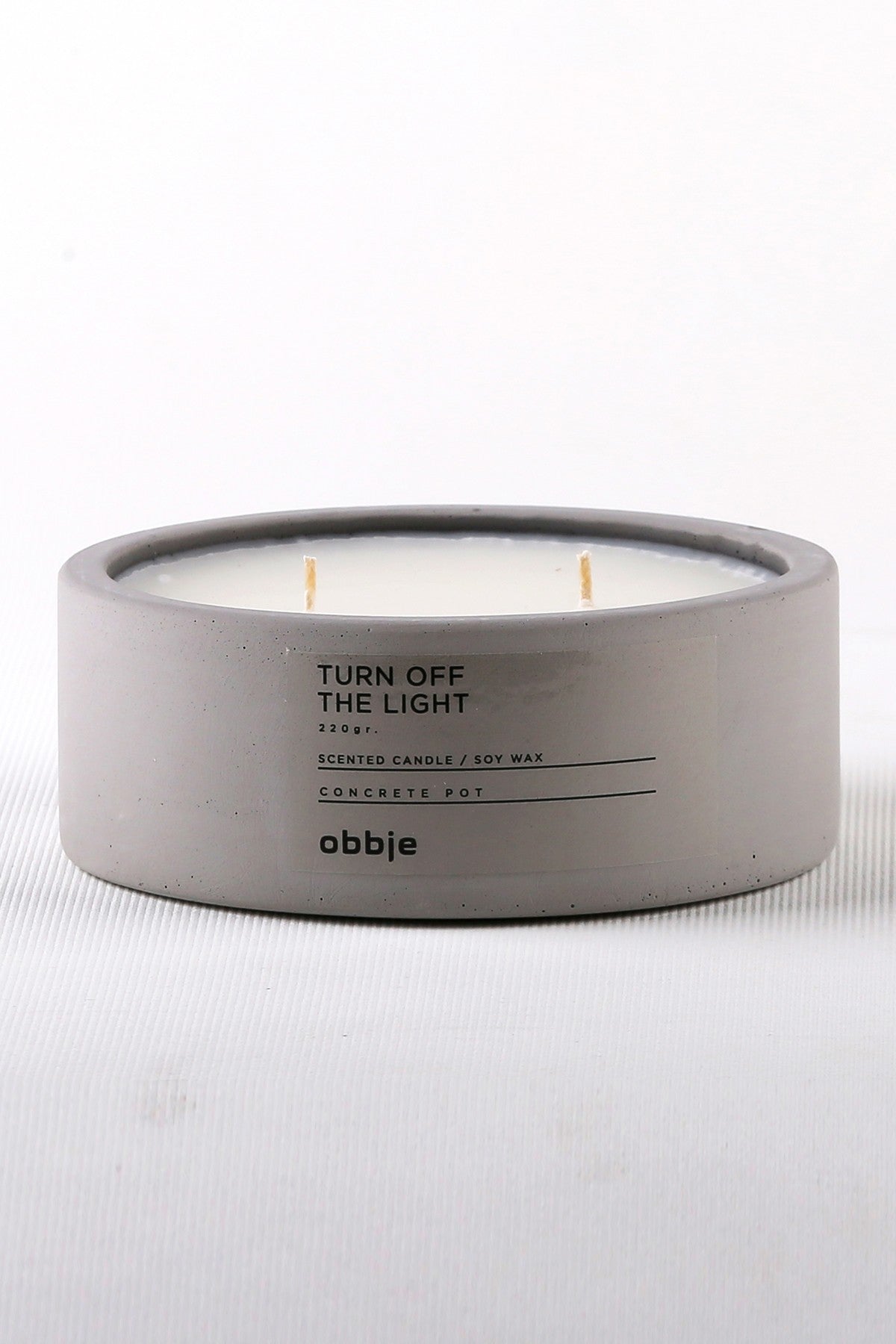 Decorative Candle CONCRETE | 665CST1102