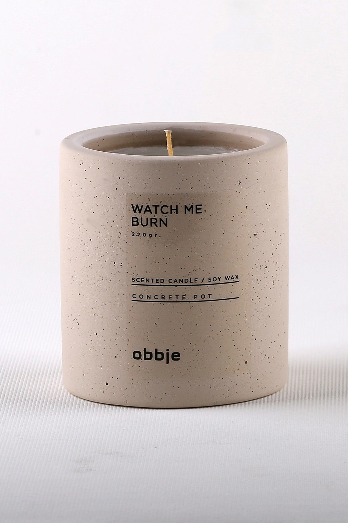 Decorative Candle CONCRETE | 665CST1106