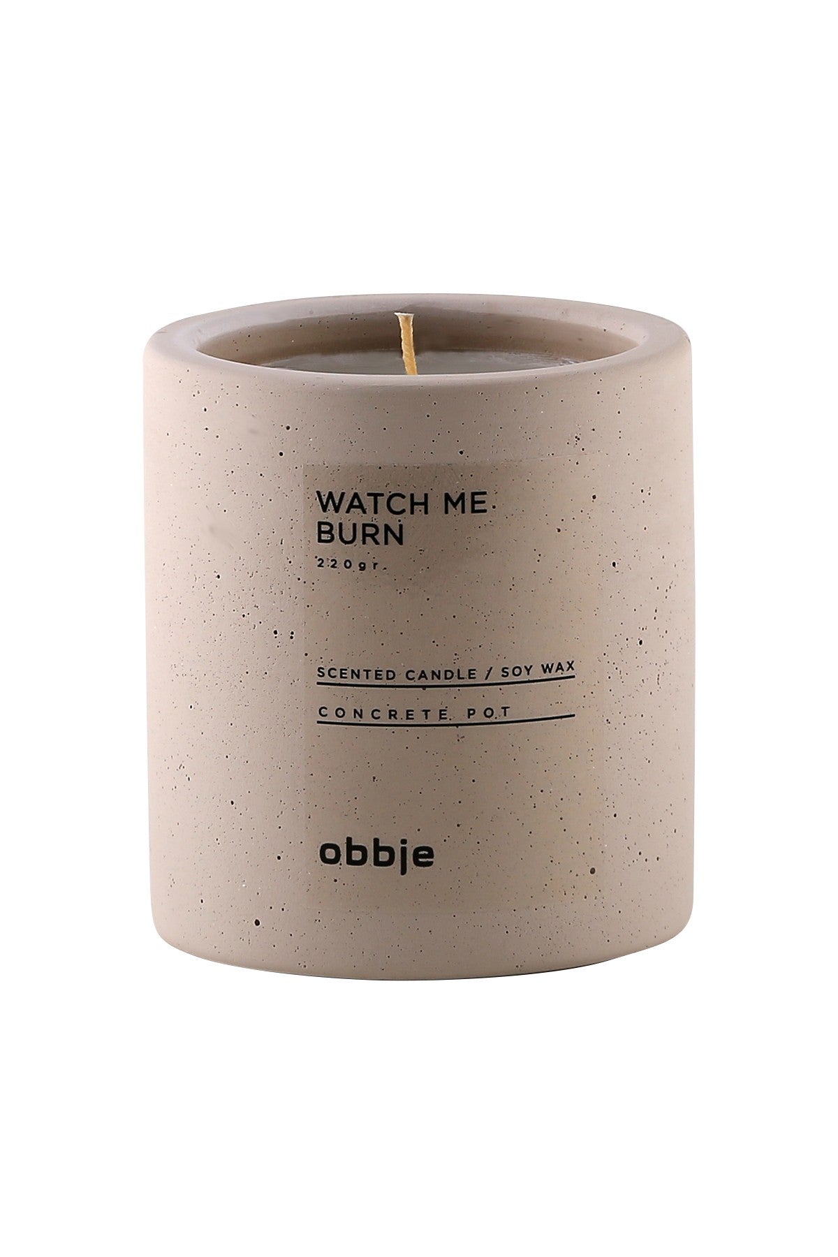 Decorative Candle CONCRETE | 665CST1106