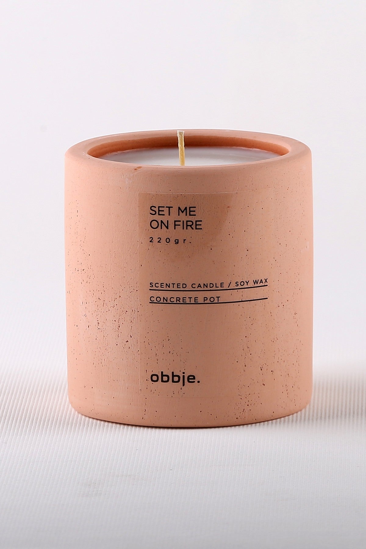 Decorative Candle CONCRETE | 665CST1108