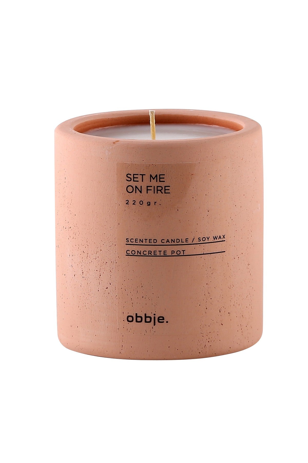 Candela decorativa CEMENTO | 665CST1108