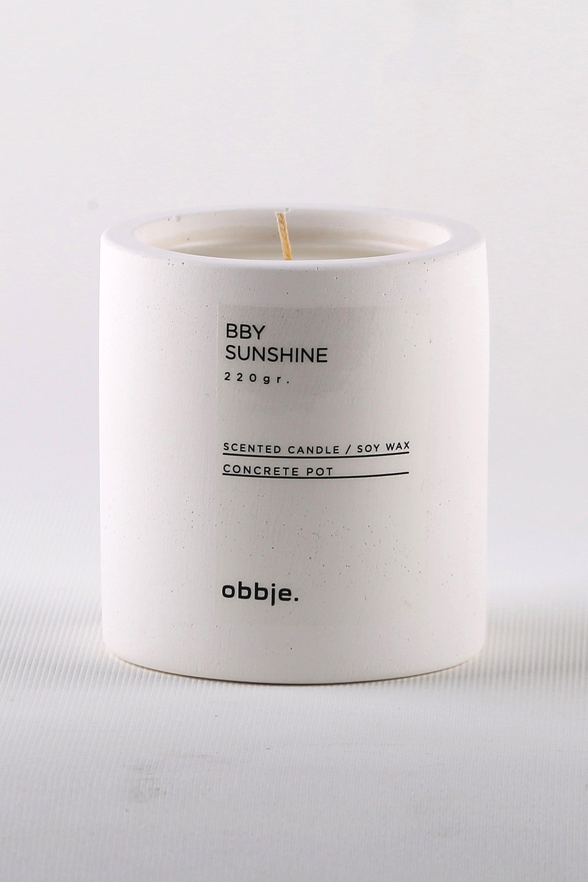 Decorative Candle CONCRETE | 665CST1110