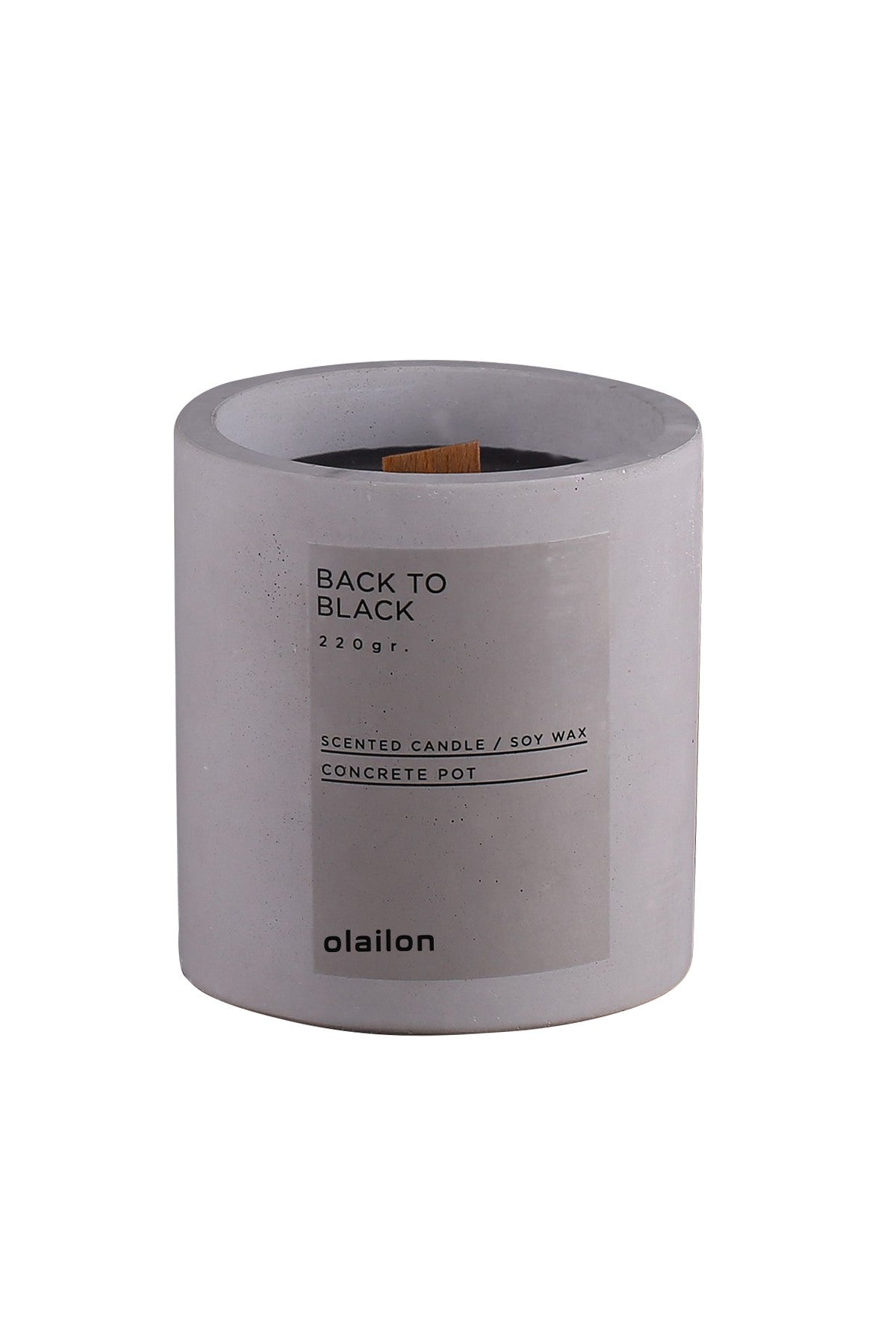 Candela decorativa CONCRETO | 665CST1111