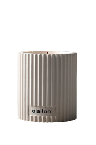 Decoratieve kaars BETON | 665CST1113