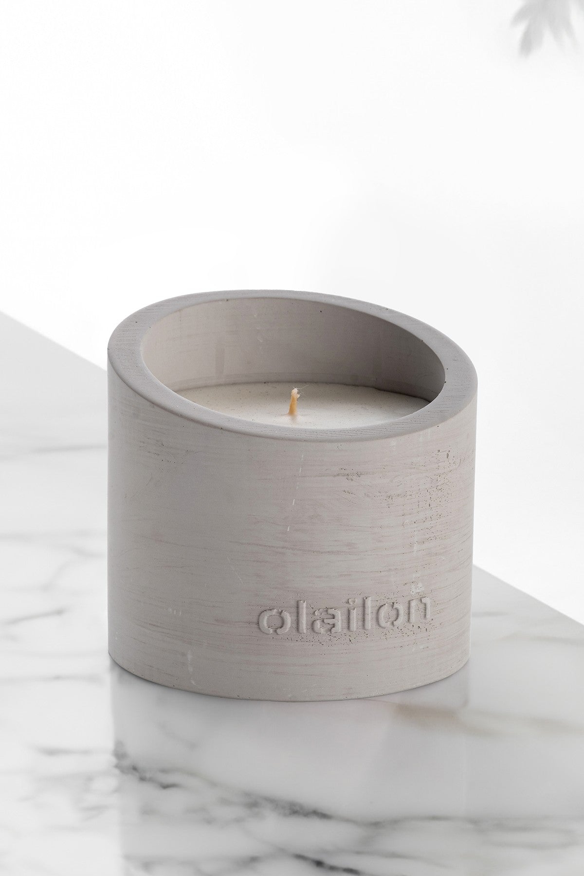 Decorative Candle CONCRETE | 665CST1116