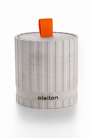 Decoratieve kaars BETON / RIBBENTY | 665CST1124