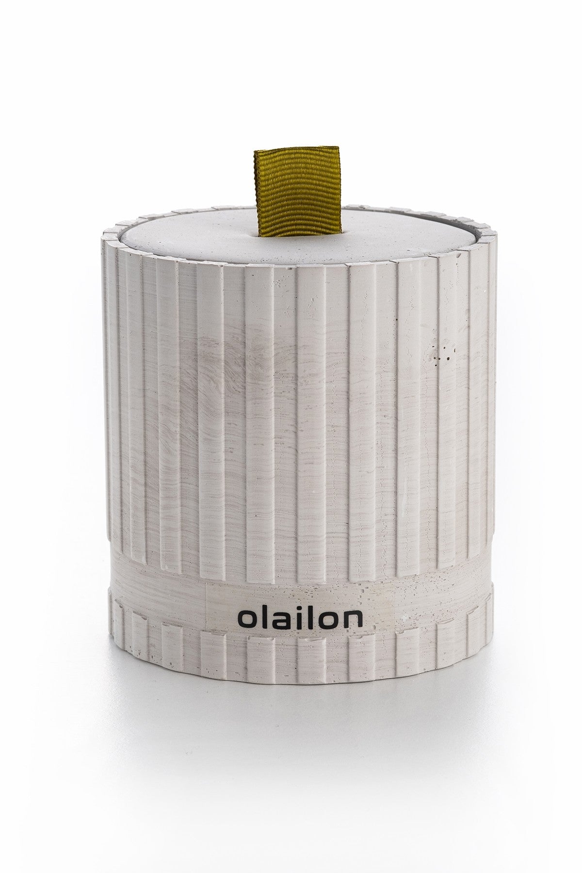 Decorative Candle CONCRETE / RIBBON | 665CST1127