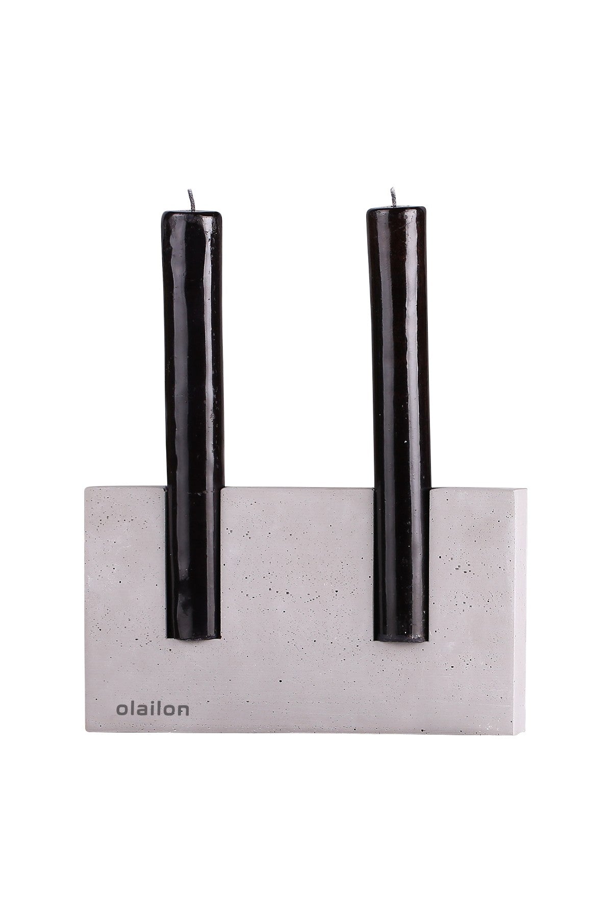 Decorative Candle CONCRETE / RIBBON | 665CST1134