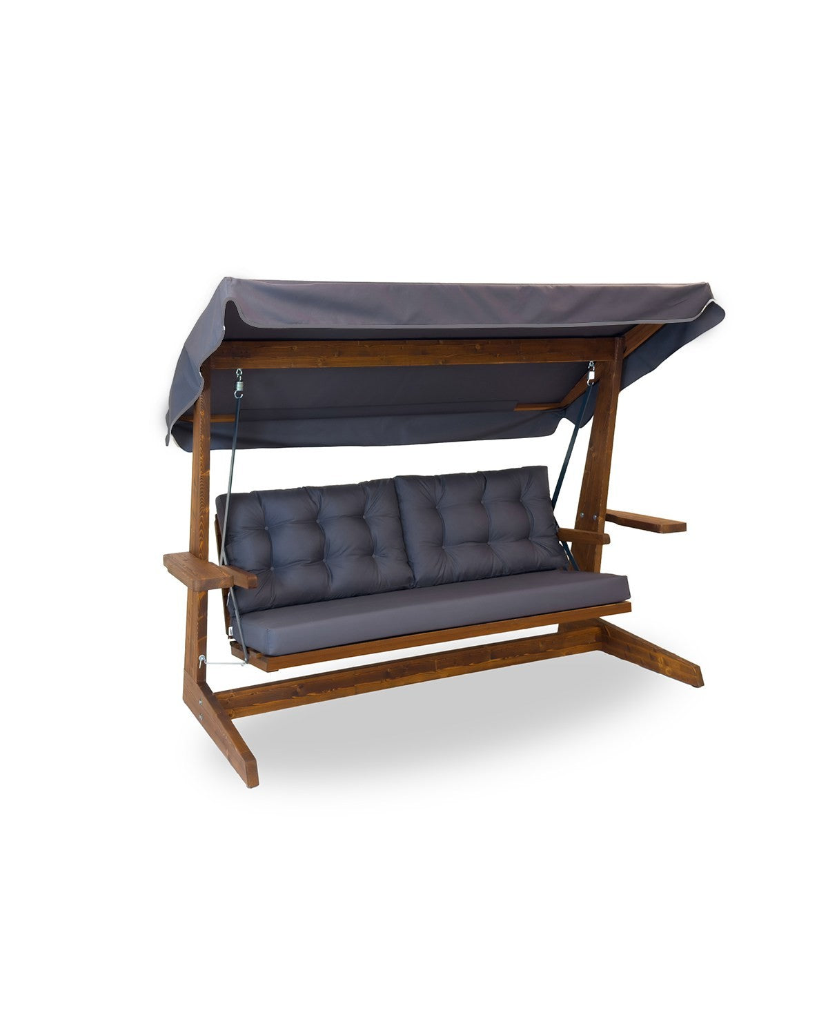 Viva 2400 Polyester Garden Swing Seat in Anthracite – product image 7