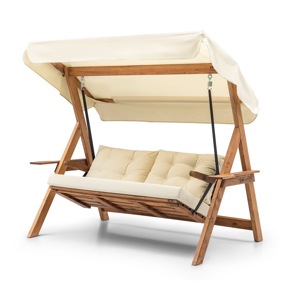 Galata Swing S3 Polyester Garden Swing Seat in Cream – product image 1