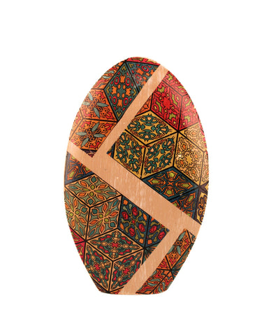 Objet décoratif en céramique multicolore – 27 cm