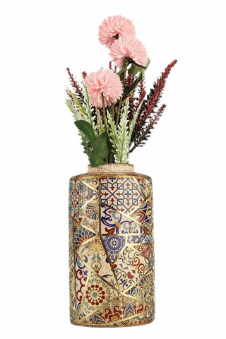 Mehrfarbiger Deko-Topf – Design 1222