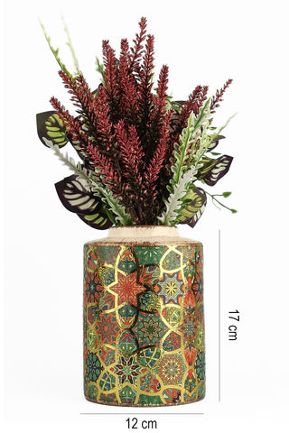 Mehrfarbiger Deko-Topf – Design 1225