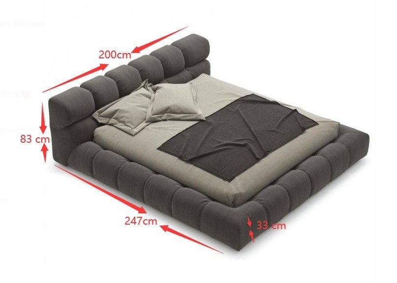 Tufty King Size Bedframe