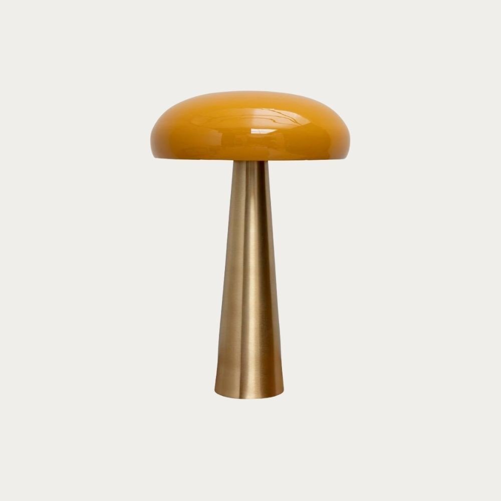 Retro metal bedside lamp