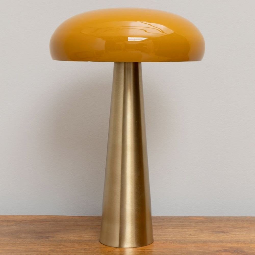 Retro metal bedside lamp