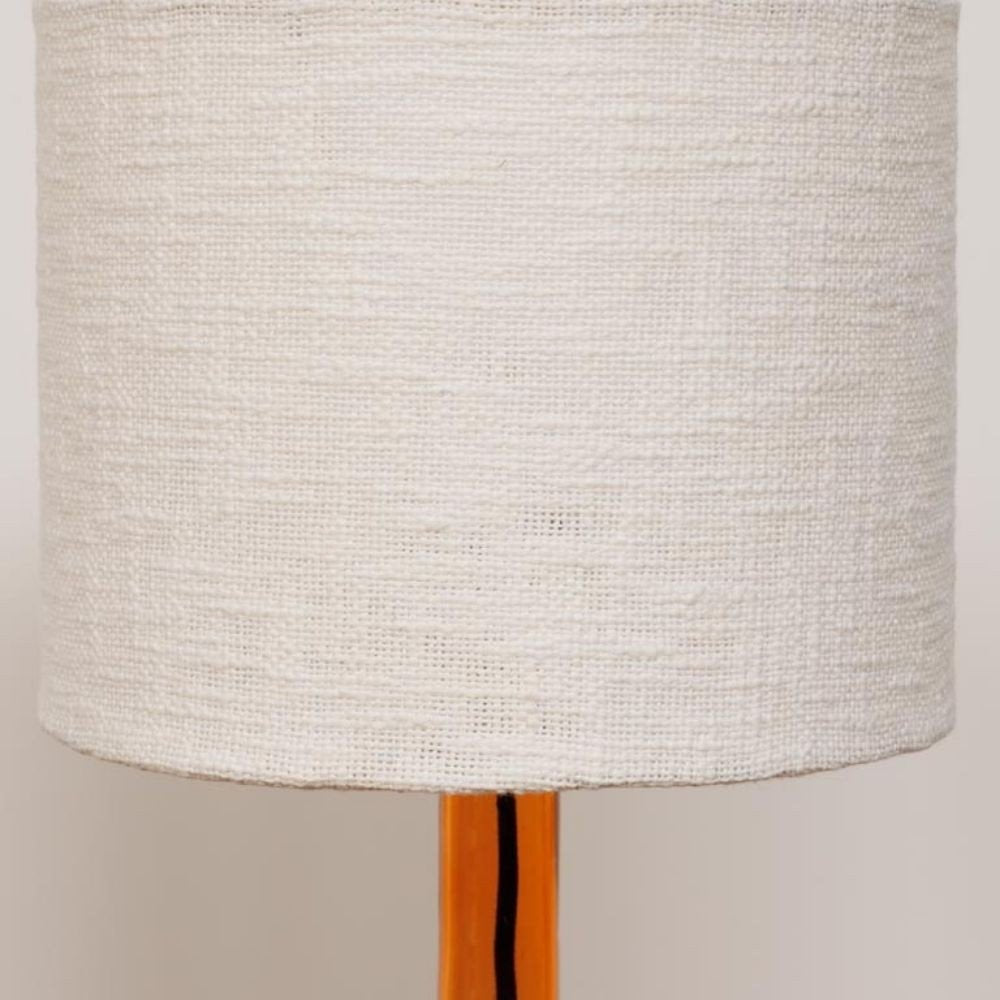 Vintage glass table lamp