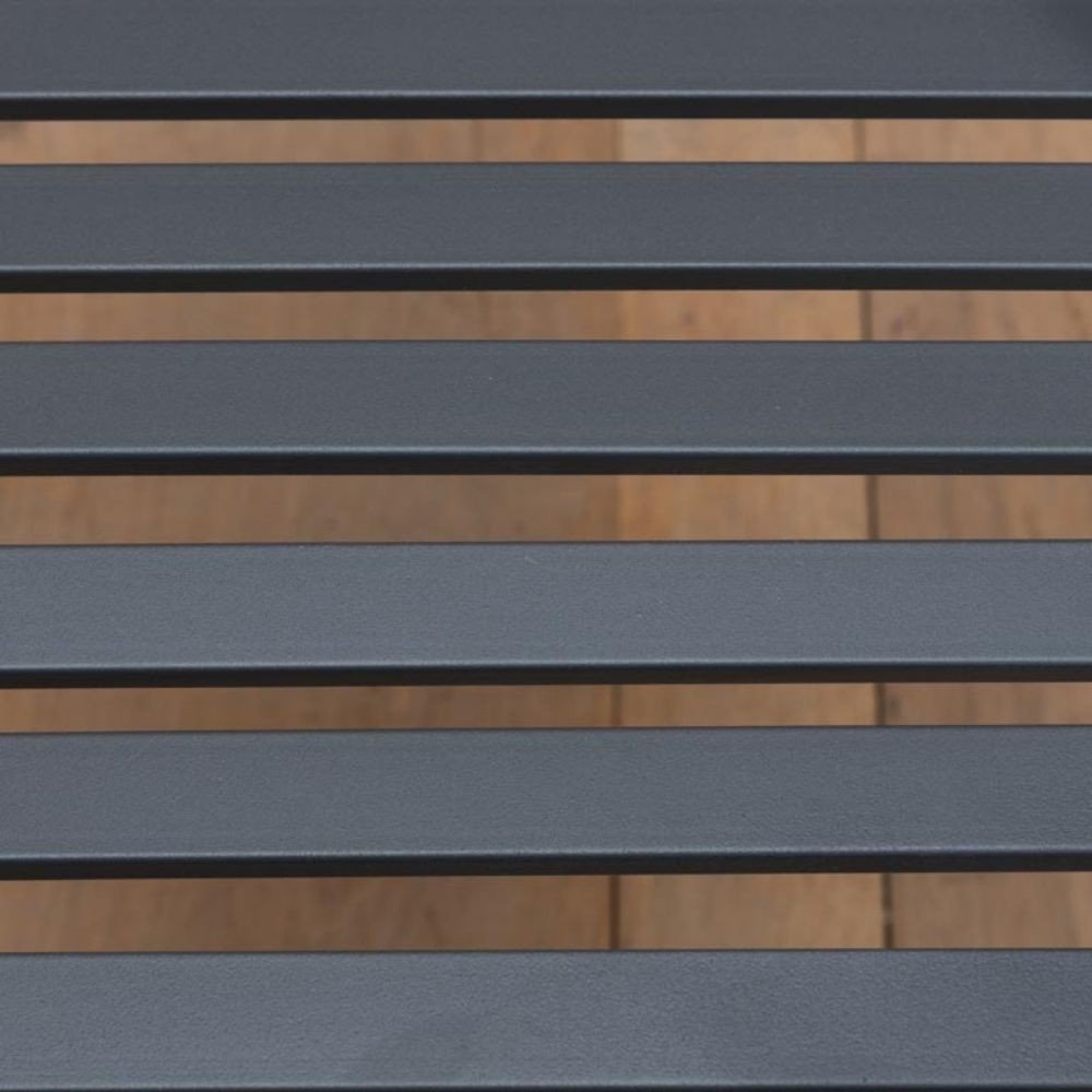 Outdoor metal garden stool 45cm Gardenia