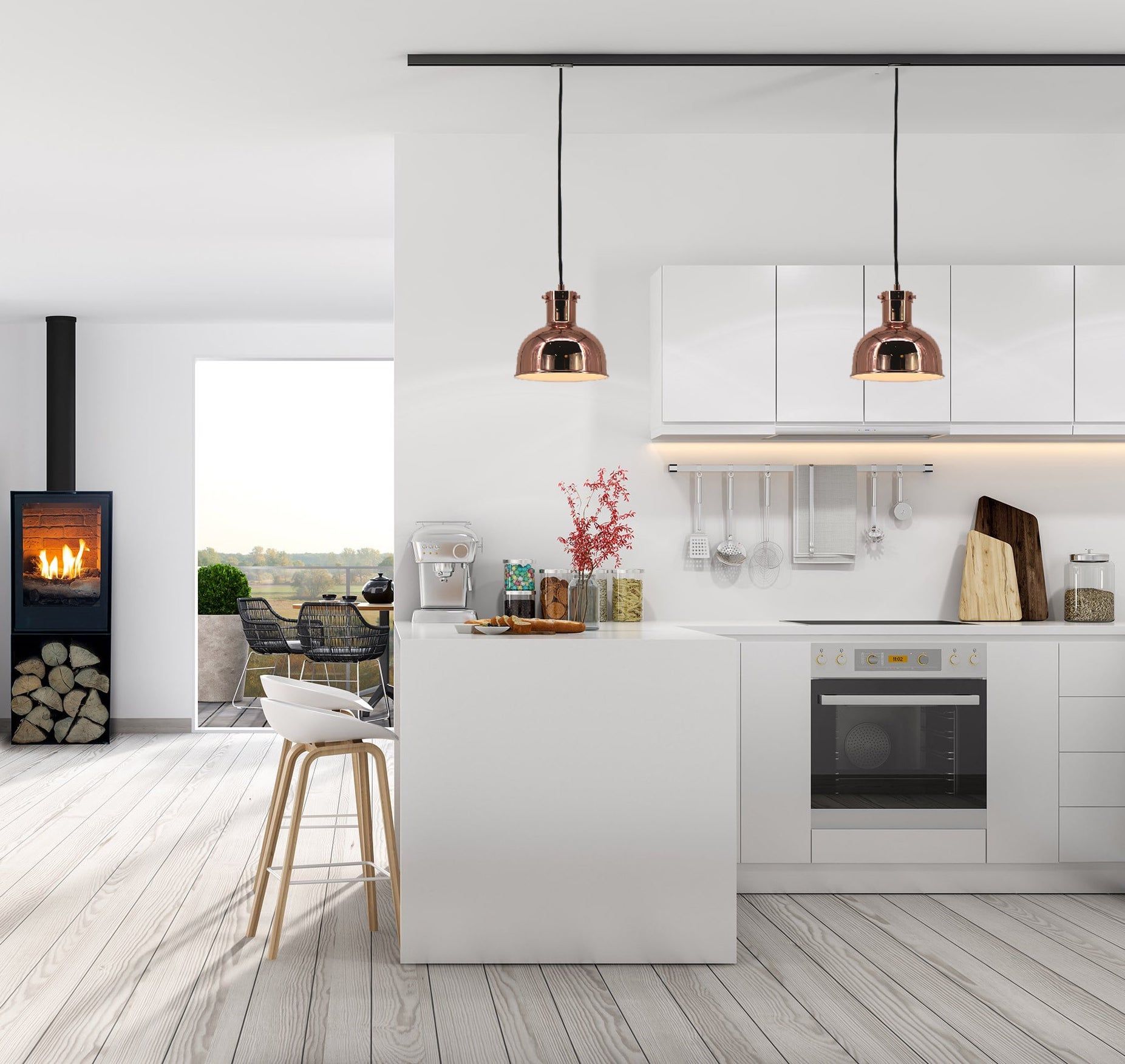 Vintage Bar Pendant light